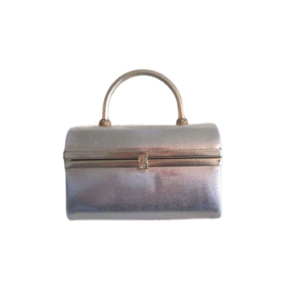 Vintage Gold Box Purse
